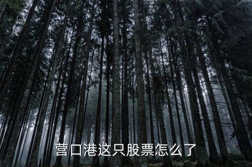 營口港為什么不漲，營口港現(xiàn)在會大漲嗎