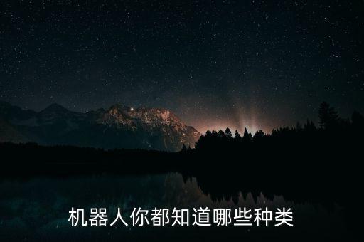 機(jī)器人都有什么，機(jī)器人都有哪些