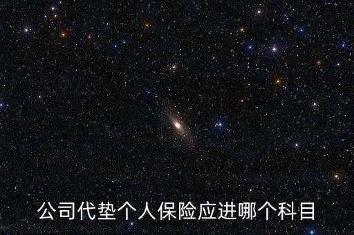 集團內部關聯(lián)公司的代墊款項做什么科目，公司代墊個人保險應進哪個科目