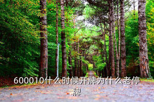 迪森股份什么時候開牌，600010什么時候開牌為什么老停牌