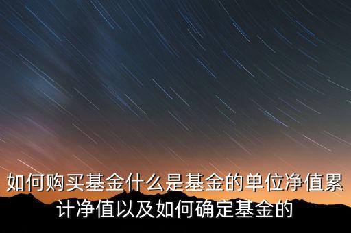 什么是基金合約單位，投資中合約單位是意思