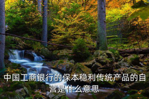什么是銀行自營(yíng)，什么叫銀行的自營(yíng)業(yè)務(wù)