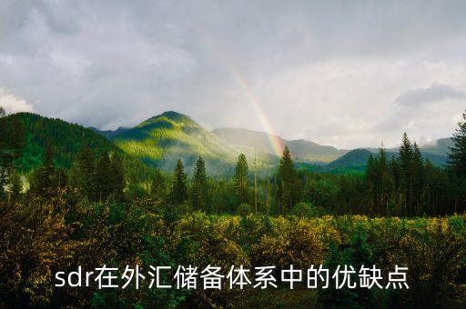sdr工藝有什么特點，sdr在外匯儲備體系中的優(yōu)缺點