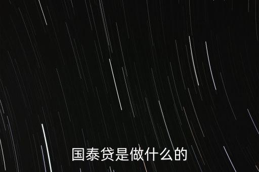 國泰匯銀主要做什么，國泰君安 互聯(lián)網(wǎng)金融 干什么 工作