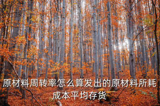 材料周轉(zhuǎn)率是什么，90原材料周轉(zhuǎn)率周轉(zhuǎn)天數(shù) 什么意思