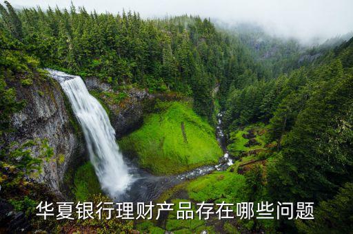 華夏理財風險是什么，華夏理財產品有風險嗎