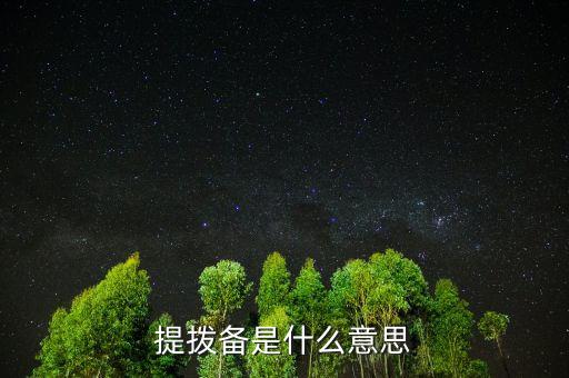 什么叫撥備，提撥備是什么意思