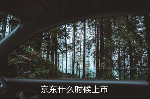 京東什么時(shí)間上市，京東什么時(shí)候上市