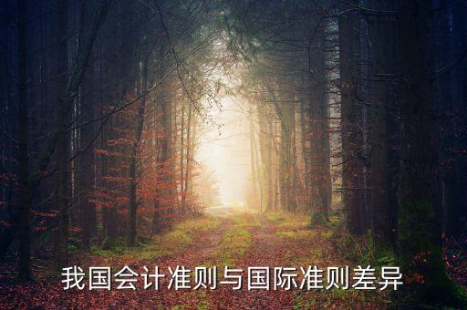 為什么中國不用ifrs，usgaap和ifrs為什么會趨同