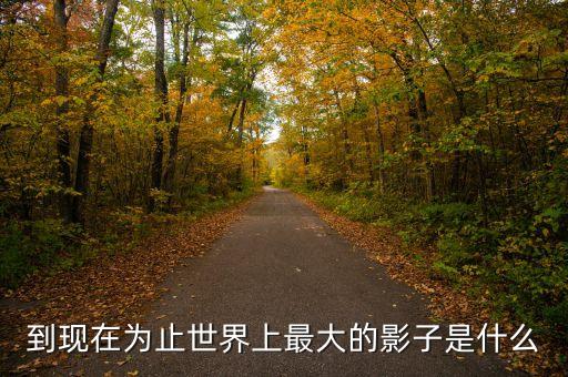 最大得影子是什么，到現(xiàn)在為止世界上最大的影子是什么